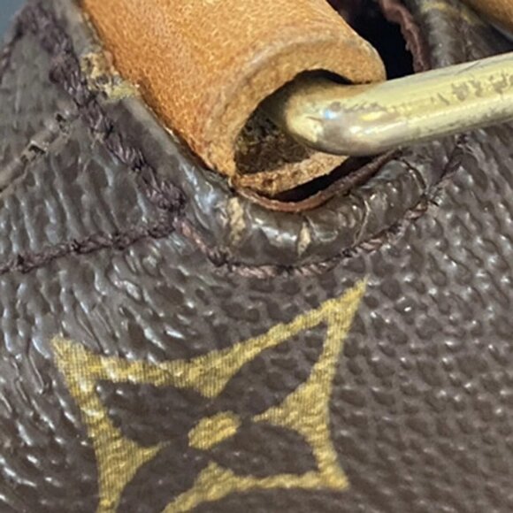 LOUIS VUITTON Musette Shoulder Bag Monogram Leather Brown France - Picture 13 of 14